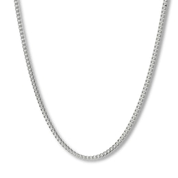 Box Chain Necklace 2mm Solid Stainless Steel 18"