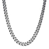 Thumbnail Image 0 of Men's Curb Chain Necklace Stainless Steel & Gray Ion-Plating 24"