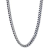 Thumbnail Image 1 of Foxtail Chain Necklace 5mm Solid Stainless Steel & Blue Ion-Plating 30&quot;