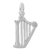 Thumbnail Image 0 of Harp Charm Sterling Silver