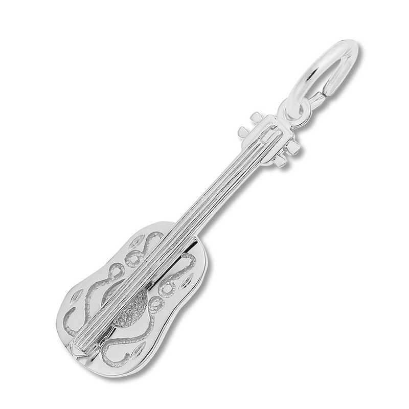 Main Image 1 of Ukulele Charm Sterling Silver