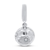 Thumbnail Image 0 of True Definition Soccer Ball Charm with Diamonds Sterling Silver