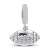 Thumbnail Image 0 of True Definition Football Charm 1/20 ct tw Diamonds Sterling Silver