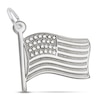 Thumbnail Image 1 of USA Flag Charm Sterling Silver