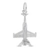 Thumbnail Image 1 of Fighter Jet Charm Sterling Silver