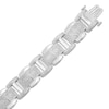 Thumbnail Image 2 of Men's Diamond Bracelet 1 ct tw Sterling Silver 8.5&quot;