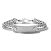 Thumbnail Image 0 of Bulova Double-Chain ID Bracelet Stainless Steel 8"