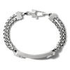 Thumbnail Image 1 of Bulova Double-Chain ID Bracelet Stainless Steel 8"
