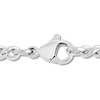 Thumbnail Image 3 of Men's Diamond Cross Necklace 1/10 ct tw Stainless Steel & Yellow Ion Plating 24&quot;