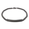 Thumbnail Image 0 of Men's Bracelet Black Ion Plating Stainless Steel 8.25"