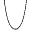 Thumbnail Image 1 of Rope Chain Necklace Solid Stainless Steel 24&quot;