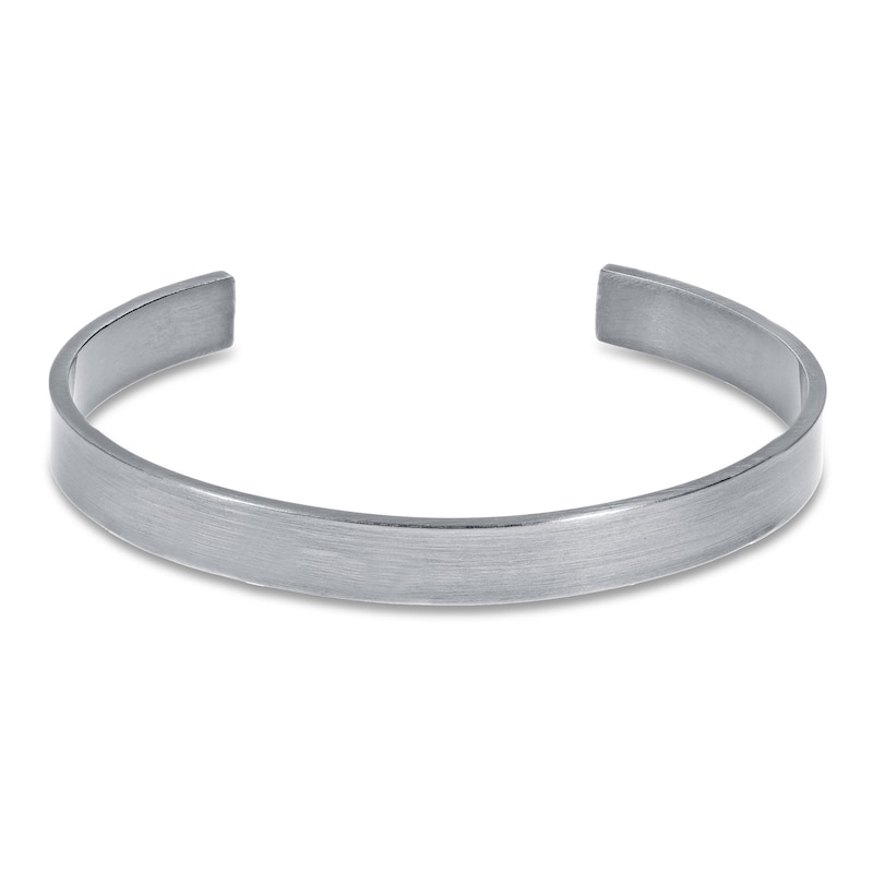 Main Image 1 of Men's Open Cuff Bracelet Stainless Steel
