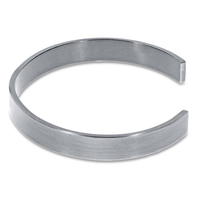 Main Image 3 of Men's Open Cuff Bracelet Stainless Steel
