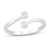 Thumbnail Image 1 of Diamond Accent Toe Ring Sterling Silver
