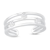 Thumbnail Image 1 of Diamond Accent Toe Ring Sterling Silver
