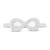Thumbnail Image 2 of Diamond Infinity Toe Ring 1/20 ct tw Sterling Silver