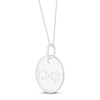 Thumbnail Image 2 of Diamond Infinity Necklace 1/10 ct tw Sterling Silver 18&quot;