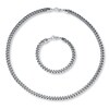 Thumbnail Image 1 of Men's Necklace & Bracelet Stainless Steel Set
