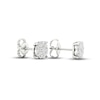 Lab-Created Diamonds by KAY Diamond Earrings 1/4 ct tw Round-cut Sterling Silver