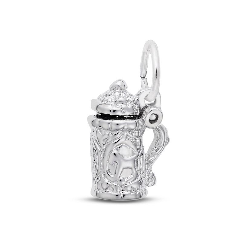 Main Image 1 of Beer Stein Charm Sterling Silver
