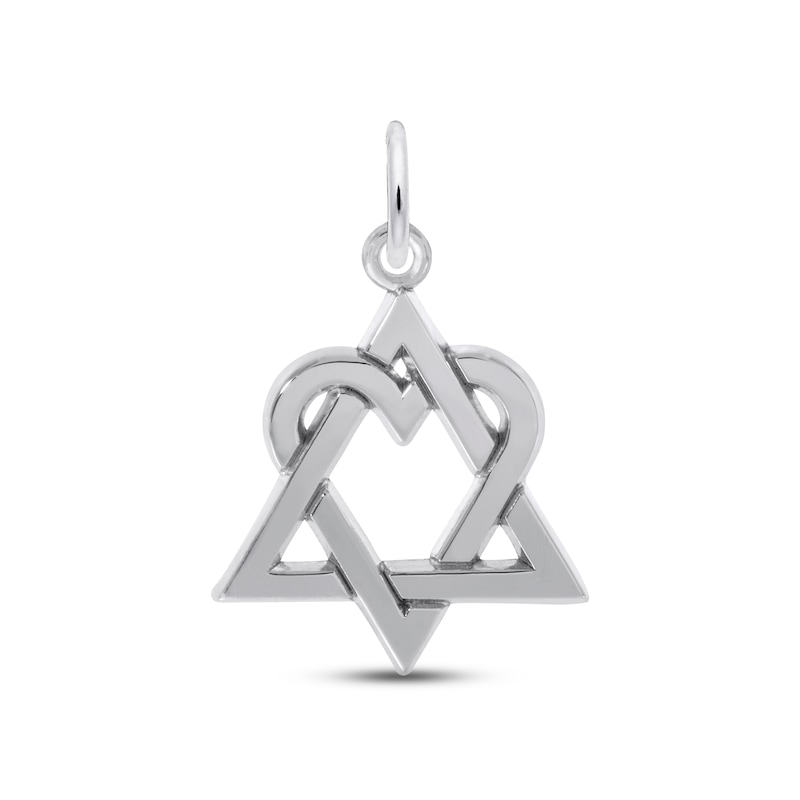 Main Image 1 of Adoption Logo Charm Sterling Silver