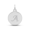 Thumbnail Image 0 of Letter A Monogram Disc Charm Sterling Silver
