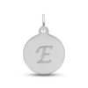 Thumbnail Image 0 of Letter E Monogram Disc Charm Sterling Silver