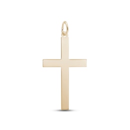 Cross Charm 14K Yellow Gold