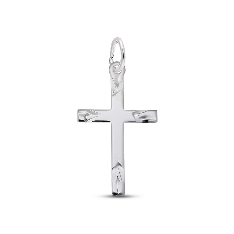 Cross Charm Sterling Silver