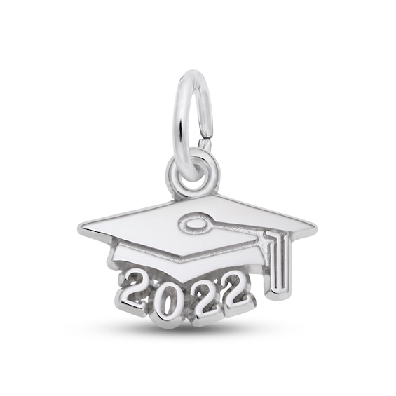 2022 Graduation Cap Charm Sterling Silver
