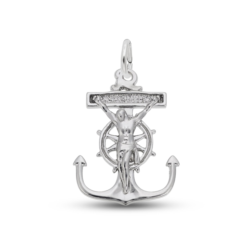 Main Image 1 of Mariner's Cross Charm Sterling Silver