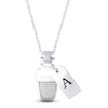 Thumbnail Image 0 of Disney Treasures Alice in Wonderland Diamond Potion Bottle Necklace 1/10 ct tw Sterling Silver 17"