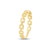 Thumbnail Image 2 of Buckle Link Ring 14K Yellow Gold - Size 7