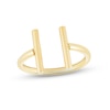 Thumbnail Image 1 of Polished Bar Deconstructed Ring 14K Yellow Gold - Size 7
