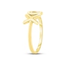 Thumbnail Image 2 of XO Ring 14K Yellow Gold - Size 7