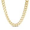 Thumbnail Image 1 of Curb Chain Necklace 11mm Yellow Ion-Plated Solid Stainless Steel 22&quot;