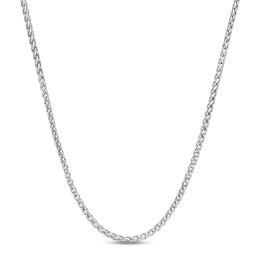 Men's Wheat Chain Stainless Steel 20&quot;