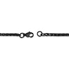 Thumbnail Image 1 of Solid Wheat Chain Necklace 3mm Black Ion-Plated Stainless Steel 20"