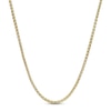 Thumbnail Image 1 of Wheat Chain Necklace Yellow Ion-Plated Solid Stainless Steel 20&quot;