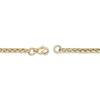 Thumbnail Image 2 of Solid Wheat Chain Necklace Yellow Ion-Plated Stainless Steel 20"
