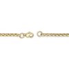 Thumbnail Image 3 of Wheat Chain Necklace Yellow Ion-Plated Solid Stainless Steel 20&quot;