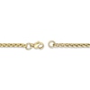 Thumbnail Image 2 of Solid Wheat Chain Necklace Yellow Ion-Plated Stainless Steel 22"