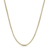 Thumbnail Image 1 of Wheat Chain Necklace Yellow Ion-Plated Solid Stainless Steel 24&quot;