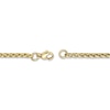 Thumbnail Image 3 of Wheat Chain Necklace Yellow Ion-Plated Solid Stainless Steel 24&quot;