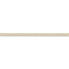 Thumbnail Image 2 of Curb Chain Necklace 2mm Yellow Ion-Plated Solid Stainless Steel 18&quot;