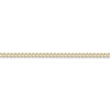 Thumbnail Image 2 of Curb Chain Necklace 2mm Yellow Ion-Plated Solid Stainless Steel 20&quot;