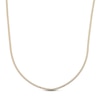Thumbnail Image 1 of Curb Chain Necklace 2mm Yellow Ion-Plated Solid Stainless Steel 22&quot;