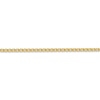 Thumbnail Image 2 of Box Chain Necklace 2mm Yellow Ion-Plated Solid Stainless Steel 18&quot;