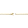 Thumbnail Image 3 of Box Chain Necklace 2mm Yellow Ion-Plated Solid Stainless Steel 18&quot;