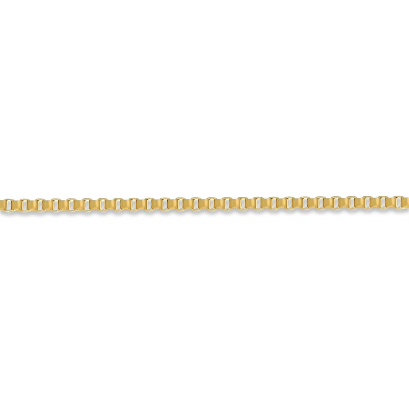 Main Image 2 of Box Chain Necklace 2mm Yellow Ion-Plated Solid Stainless Steel 20&quot;